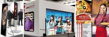 Chiny Ekran reklamowy LED z plakatem ZLM25, Bezprzewodowy ekran wielopowierzchniowy dostawca