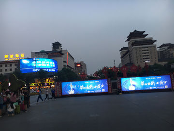 Chiny Front Access Outdoor Led ekrany reklamowe Ściana wideo P10 14 bitów 50 KG dostawca