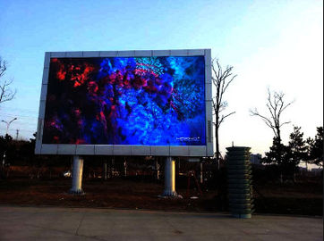 Chiny IP65 P6 Zewnętrzny ekran reklamowy z tablicami reklamowymi, ścienna ściana wideo RGB dostawca