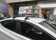 Automatycznie żywy ekran wideo Taxi Led Regulacja jasności Dwustronnie aluminiowa