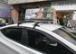 Automatycznie żywy ekran wideo Taxi Led Regulacja jasności Dwustronnie aluminiowa dostawca