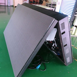 Chiny Zewnętrzny, otwarty zewnętrzny dwustronny wyświetlacz LED, ściana wideo o wysokiej rozdzielczości 6500 Nits dystrybutor